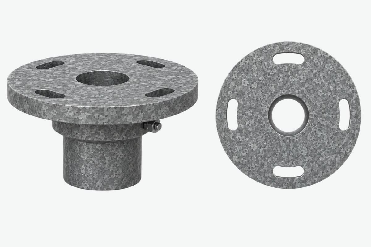 WTI SWMP-PT pole top mount for the Sidewinder PTZ camera